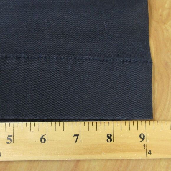 GLORIA VANDERBILT Wide Leg Tummy‎ Control Crop Pants Sz 6 Navy Blue Pull On NWT - Picture 13 of 13